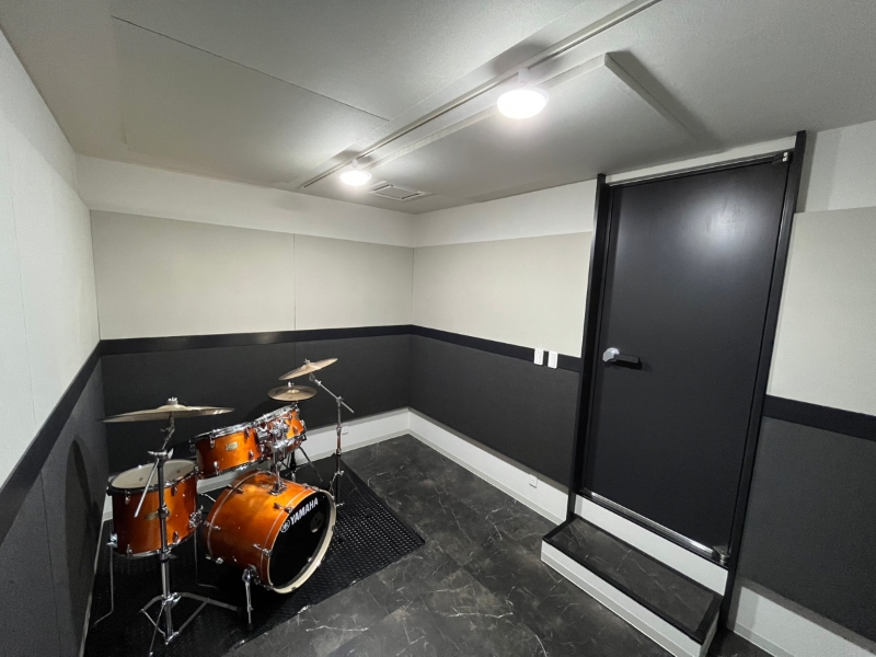 ドラム防音室の特徴